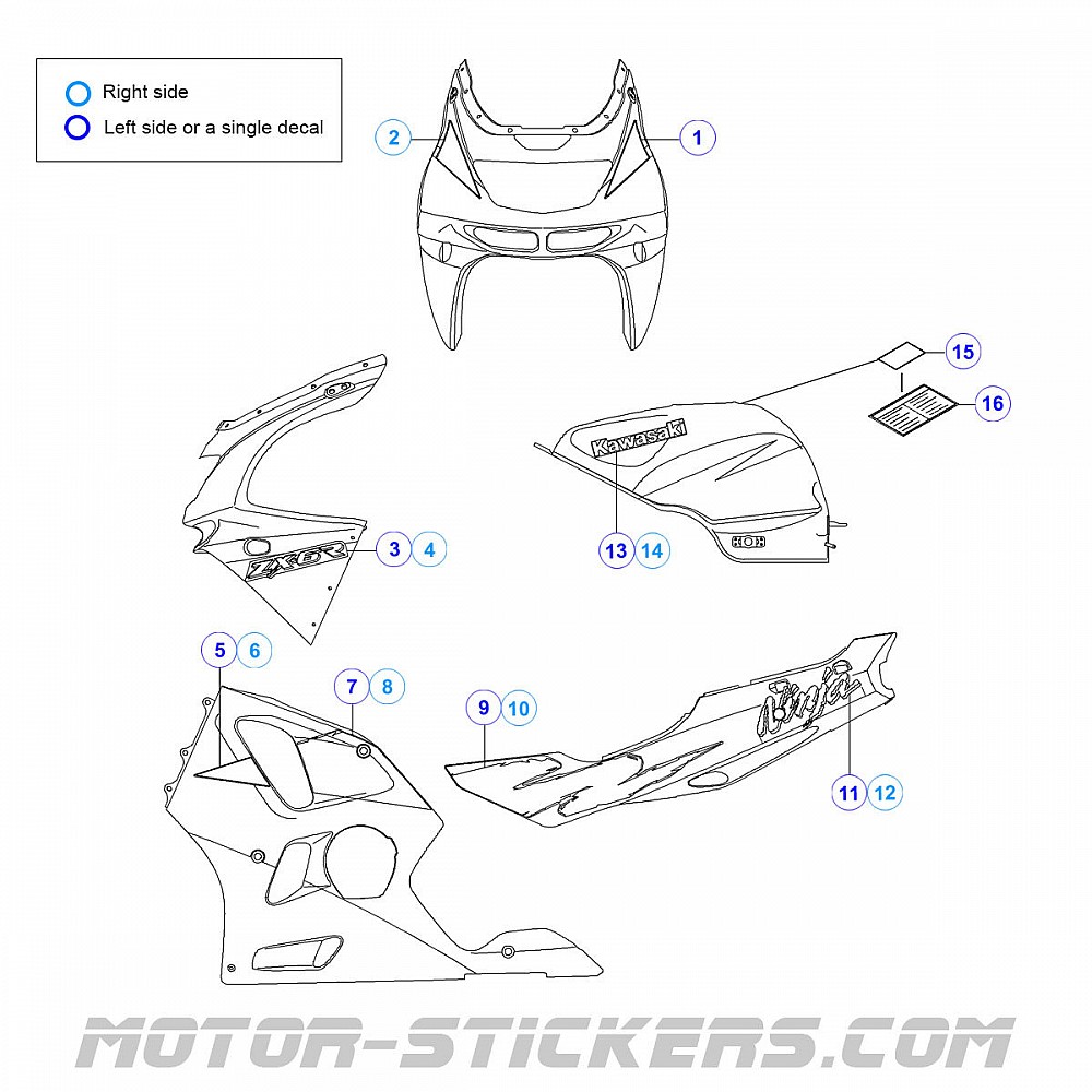 Autocollants Vintage Haro Déchiqueteuse BMWx (1995) - Repop Multicolore Brillant, Idéal Pour Vélo !