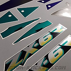【冬バーゲン★】 Kawasaki ZX-6R 1996 decals 人文