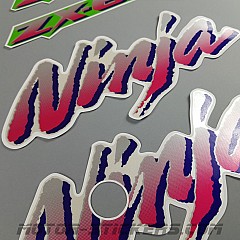 Kawasaki ZX-6R 1996 decals
