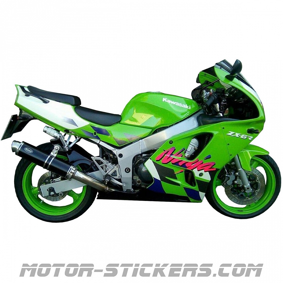 Kawasaki ZX6R 1997 naklejki