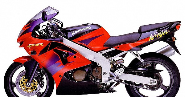 Kawasaki ZX-6R 1998 decals