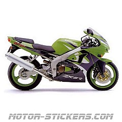 Kawasaki ZX-6R 1999 decals