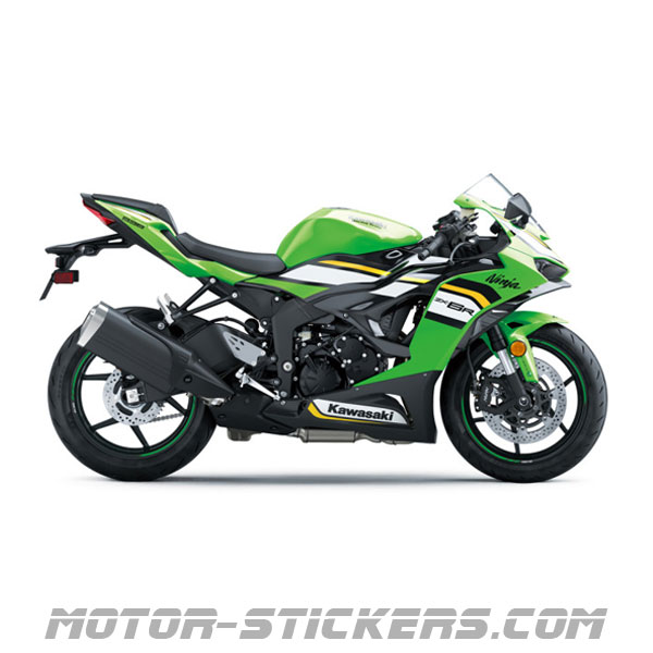 かえで Kawasaki ZX-6R 2025 adesivi