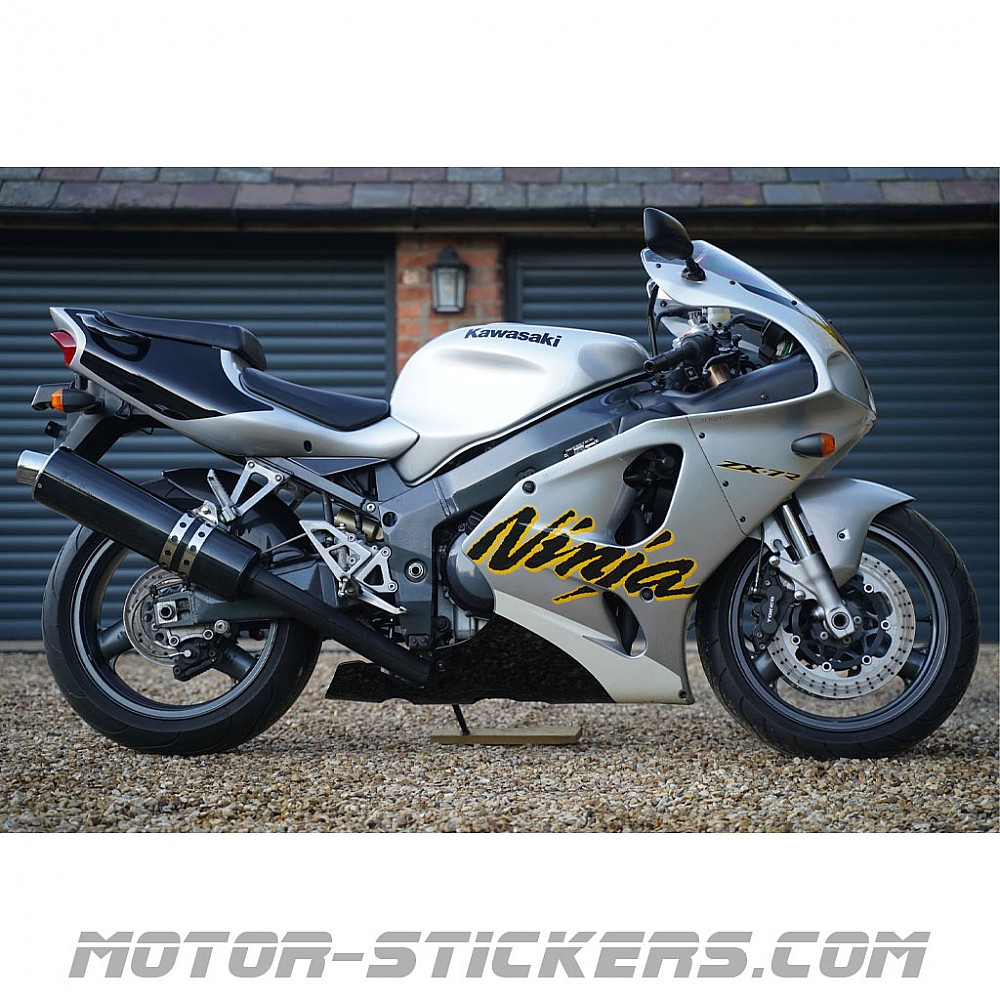 Kawasaki ZX7R 1999 decals