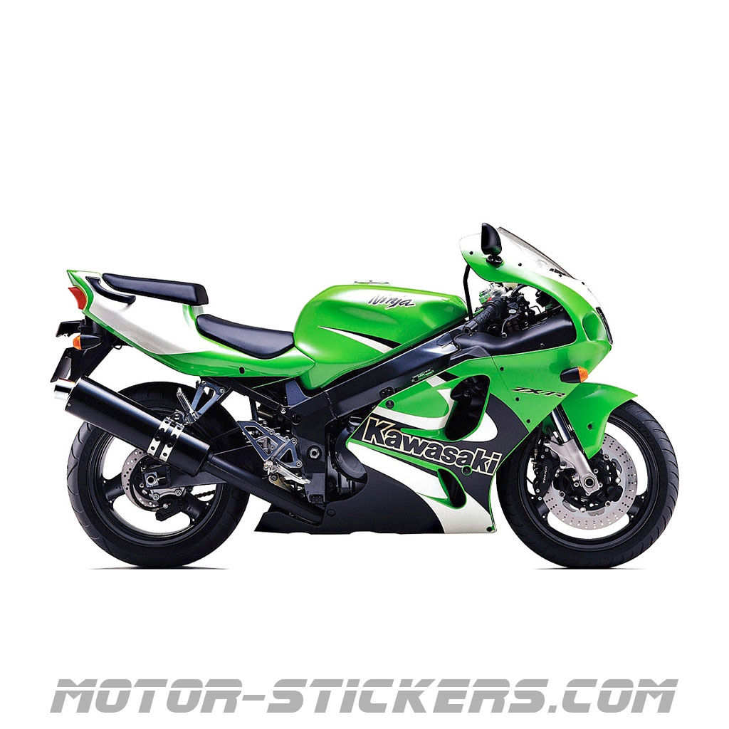2001 Kawasaki ZX-6R and ZX-9R: Bold New Graphics