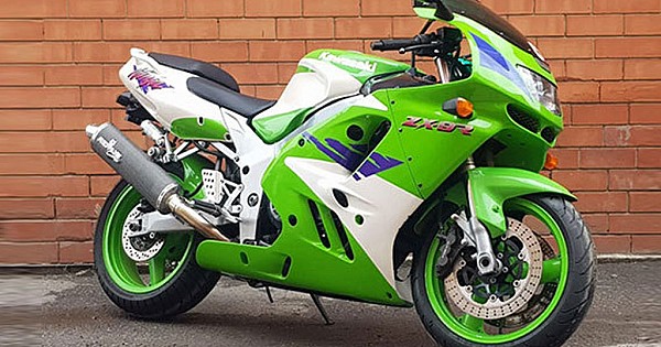 Kawasaki ZX-9R 1996 decals