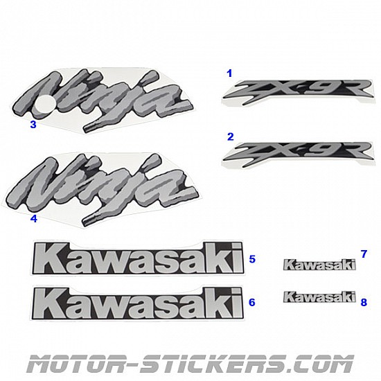 Kawasaki ZX-9R 98-1999 Kawasaki ZX-9R 98-1999