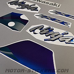 Kawasaki ZX-9R 1999 decals