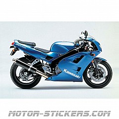 Kawasaki ZXR 750 1992 decals