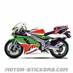 もとり Kawasaki ZXR 750R 1993 decals