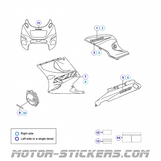 Kawasaki ZZR 1100 1993