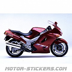 Kawasaki ZZR 1100 1994 decals