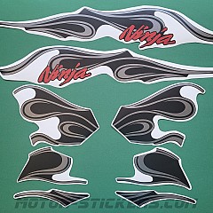 【誠実】 ZX-14 Ninja Kawasaki Special decals 2007 Edition 趣味・スポーツ・実用