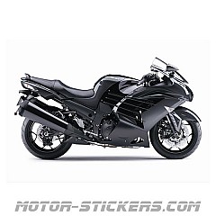 Kawasaki ZZR 1400 ZX-14 2015 naklejki