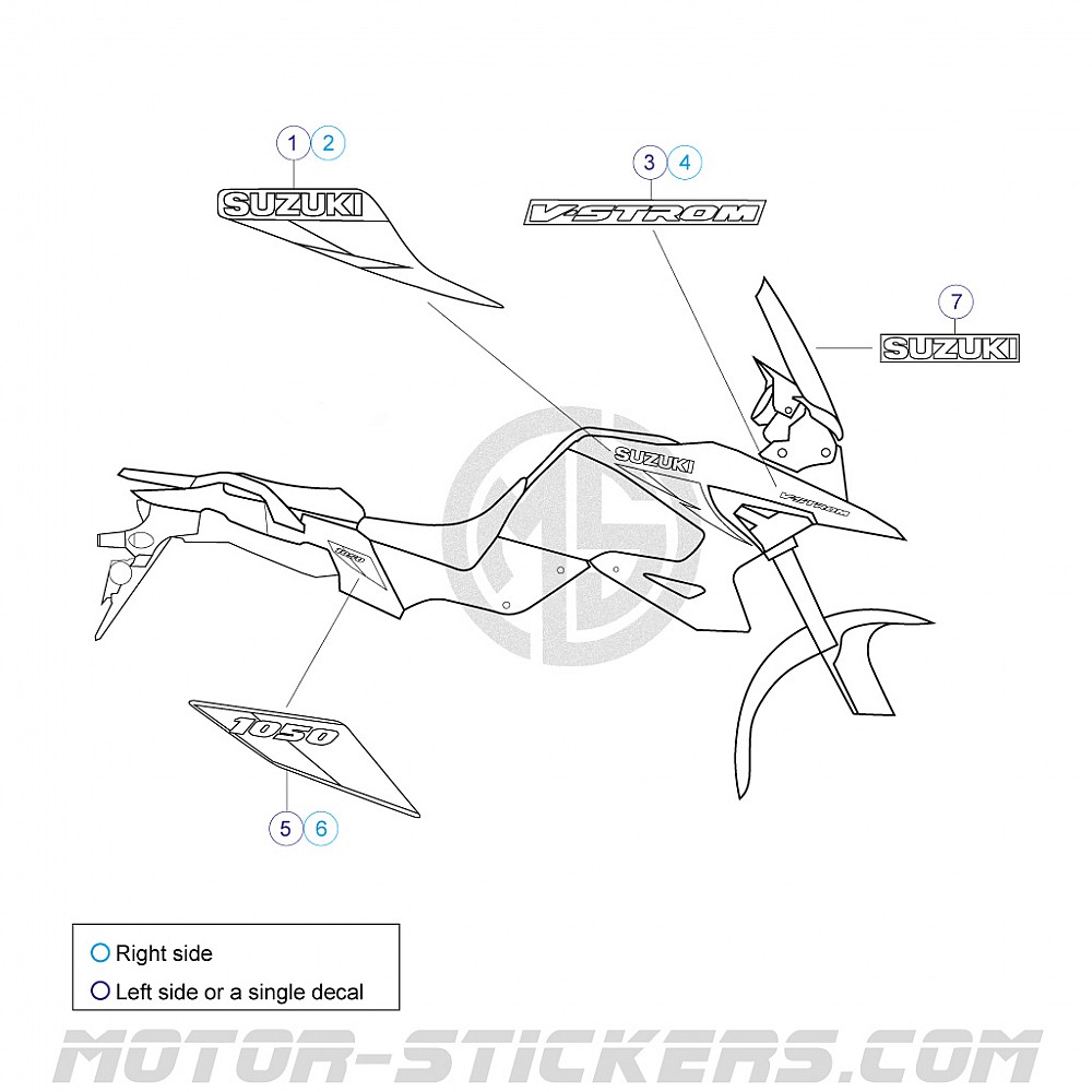 Terminale Marmitta Dominator Per Suzuki DL1050 V-Strom / XT (2020-2024) – Acciaio Inox