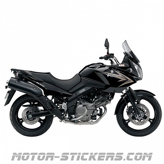 Suzuki V-Strom DL650 Kit de Pegatinas Negro