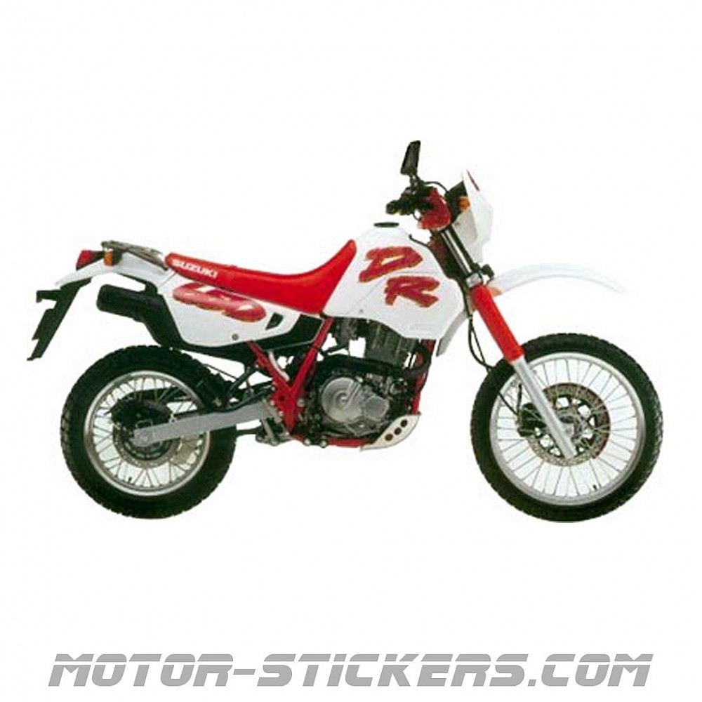 Suzuki DR 650R 1993 decals