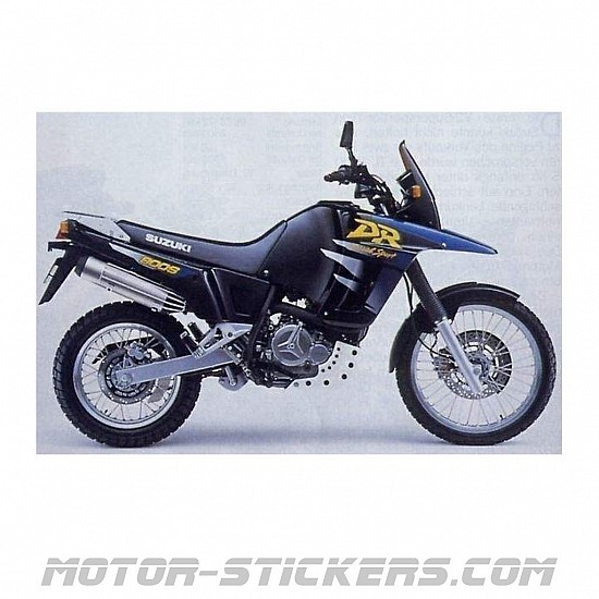 Suzuki DR 800S Big 1997 decals