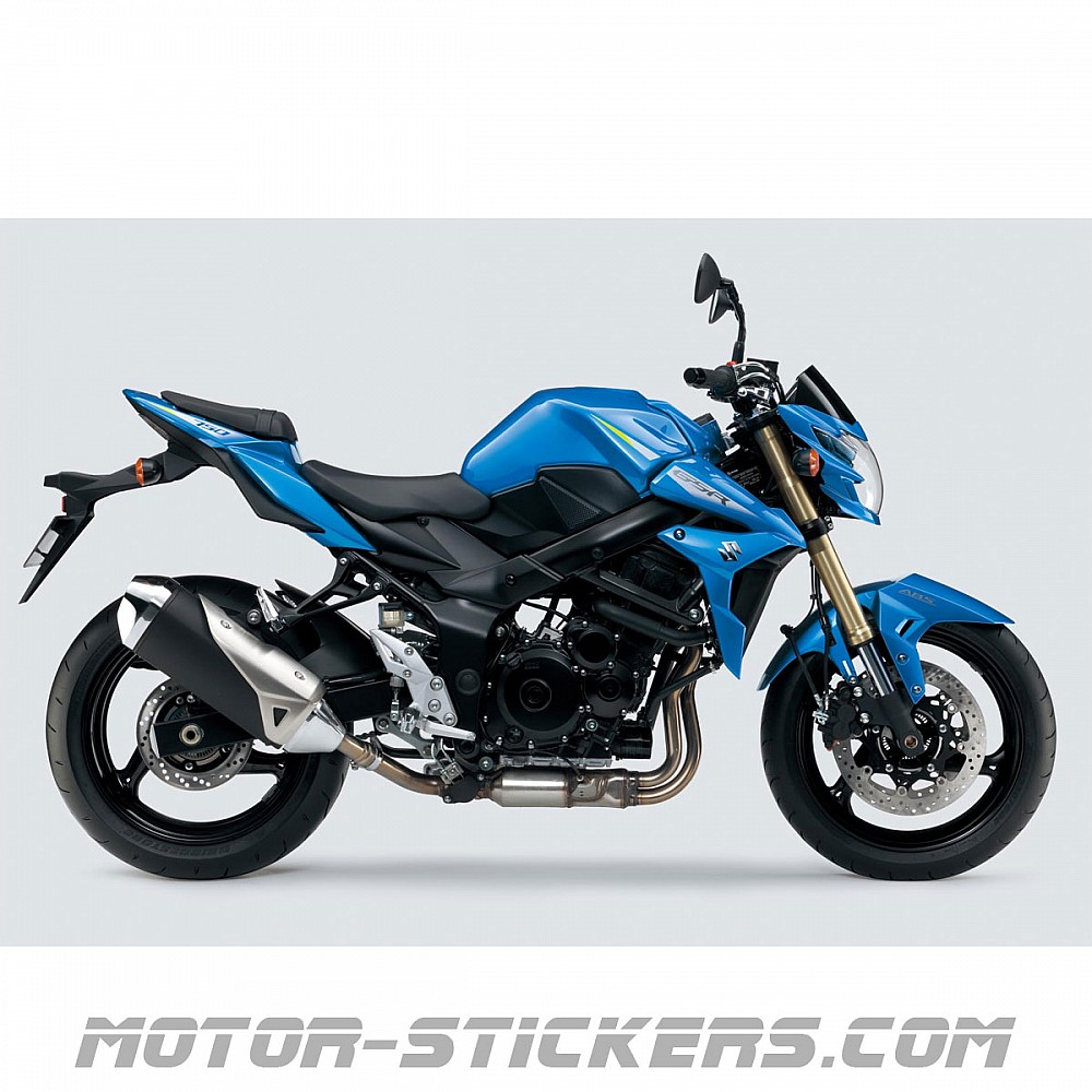 Suzuki GSR 750 2016 decals