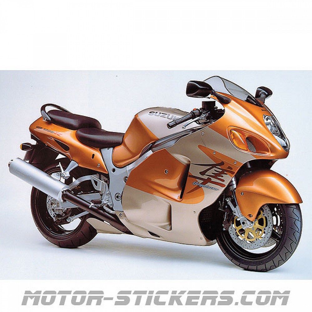 Kit Protection Peinture Suzuki GSX 1300R Hayabusa 1999-2007 – Film Transparent Pré-découpé