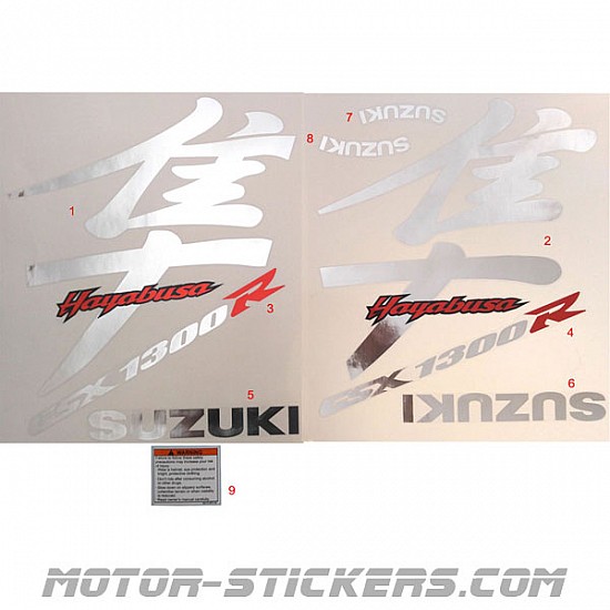 Suzuki GSX 1300R Hayabusa 02-2004 Suzuki GSX 1300R Hayabusa 02-2004