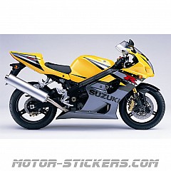 Suzuki GSX R 1000 2004 decals
