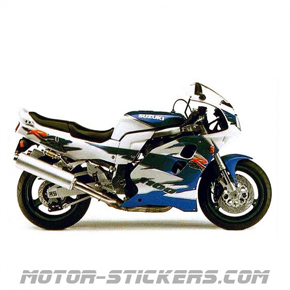 Adesivi Per Moto Suzuki GSXR 600 K5 Anno 2005 Nero - Star Sam Adesivi Per Moto Suzuki GSXR 600 K5 Anno 2005 Nero - Star Sam