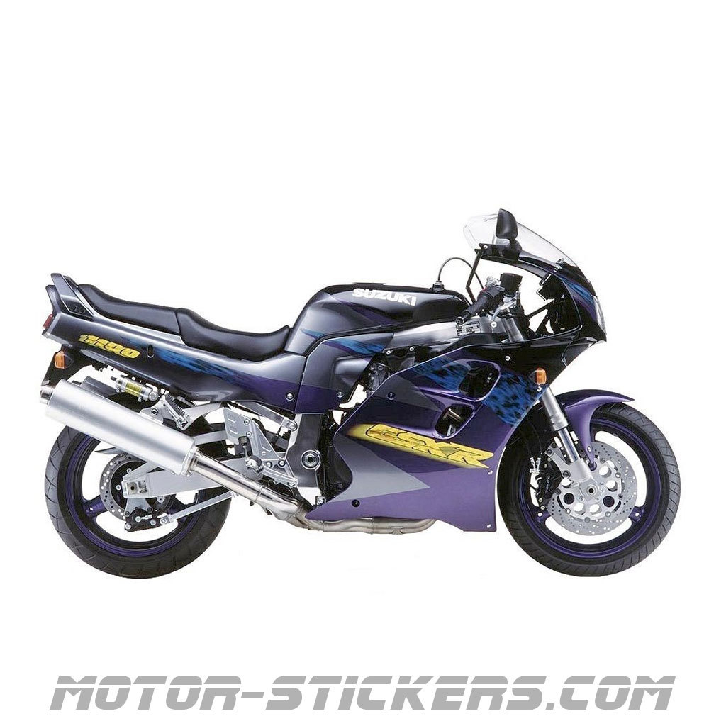 Suzuki GSX R 1100 1996 decals