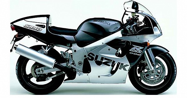 Suzuki GSX R 600 1998 decals