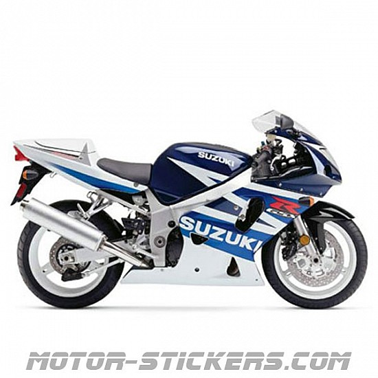 Suzuki Gsx R 600 2003 Decals Quality Decals Graphics
