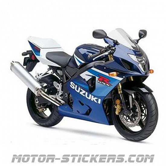 Suzuki Gsx R 600 2005 Decals Quality Decals Graphics