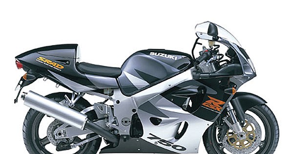 Suzuki GSX R 750 1998 decals