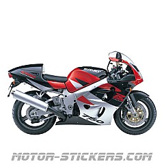 Suzuki GSX R 750 1998 decals