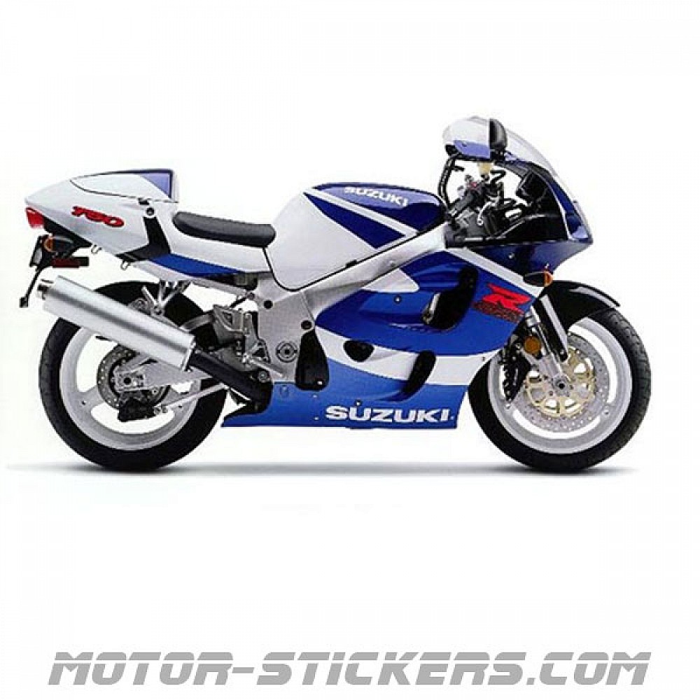 Suzuki GSXR 750 1999 decals