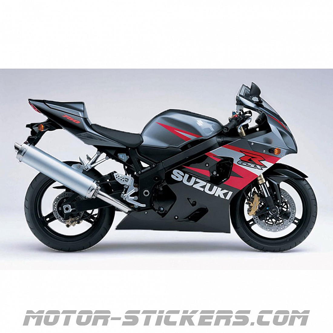 SUZUKI GSX-R750 L1-L7 11-20 Kit Bulloni Carenatura Alluminio Argento