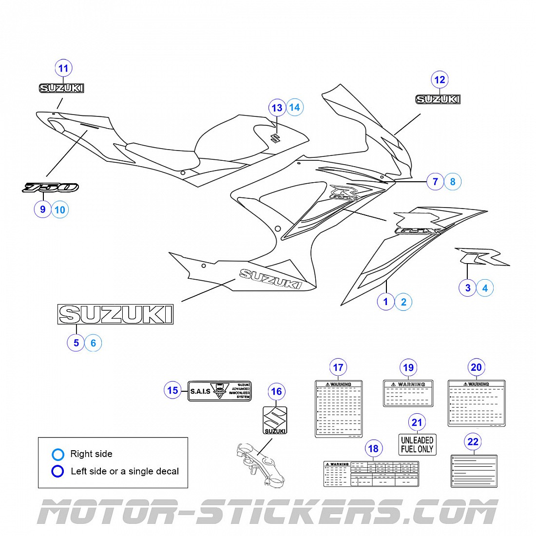 Indicatore Suzuki GS 850 G GS72A