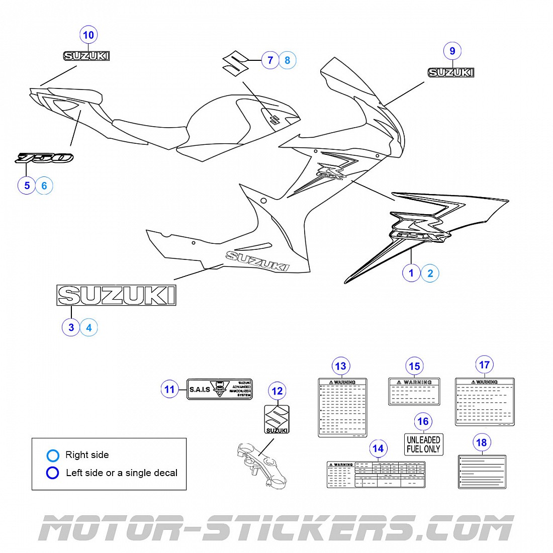 New 2026 Suzuki GSX-R750 Motorcycles In Yankton, SD | Stock Number - Foto 3