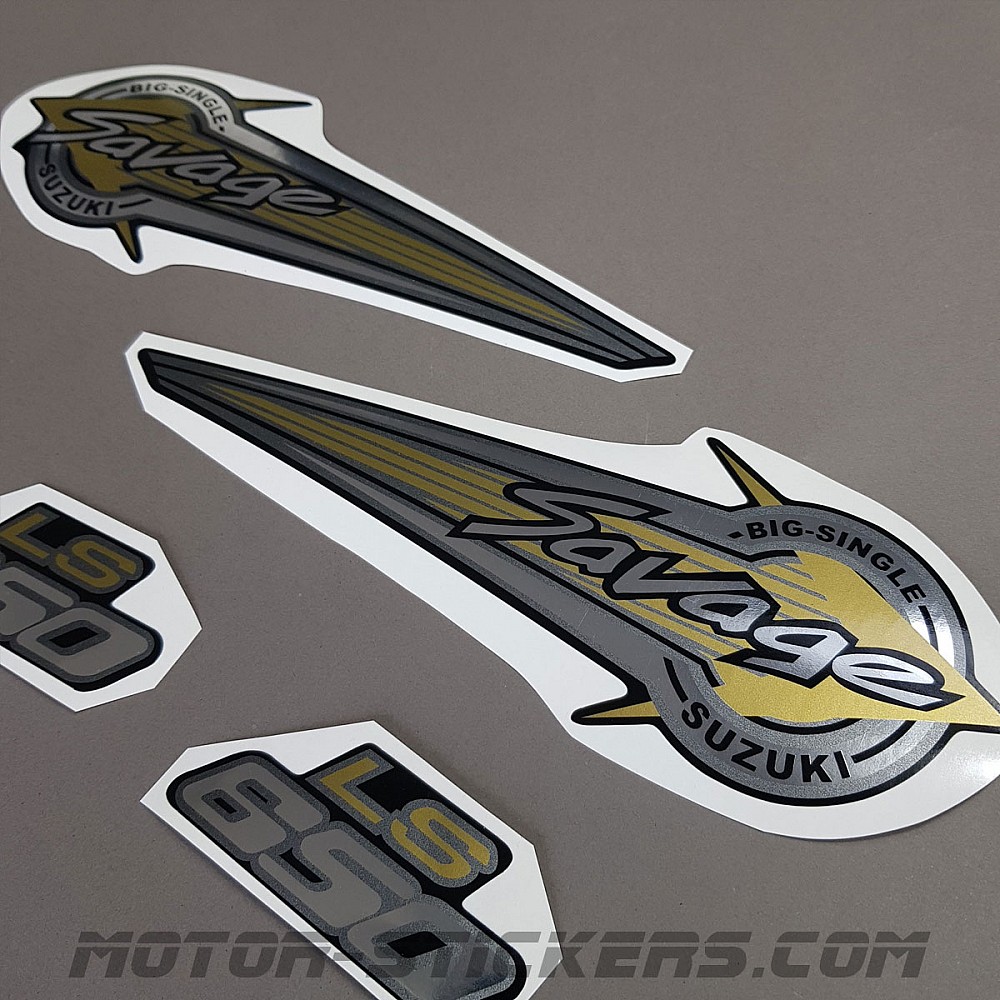 Suzuki LS 650 Savage 1996-1999 decals
