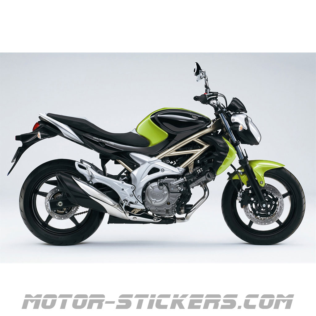 Suzuki SFV 650 Gladius 2009 stickers