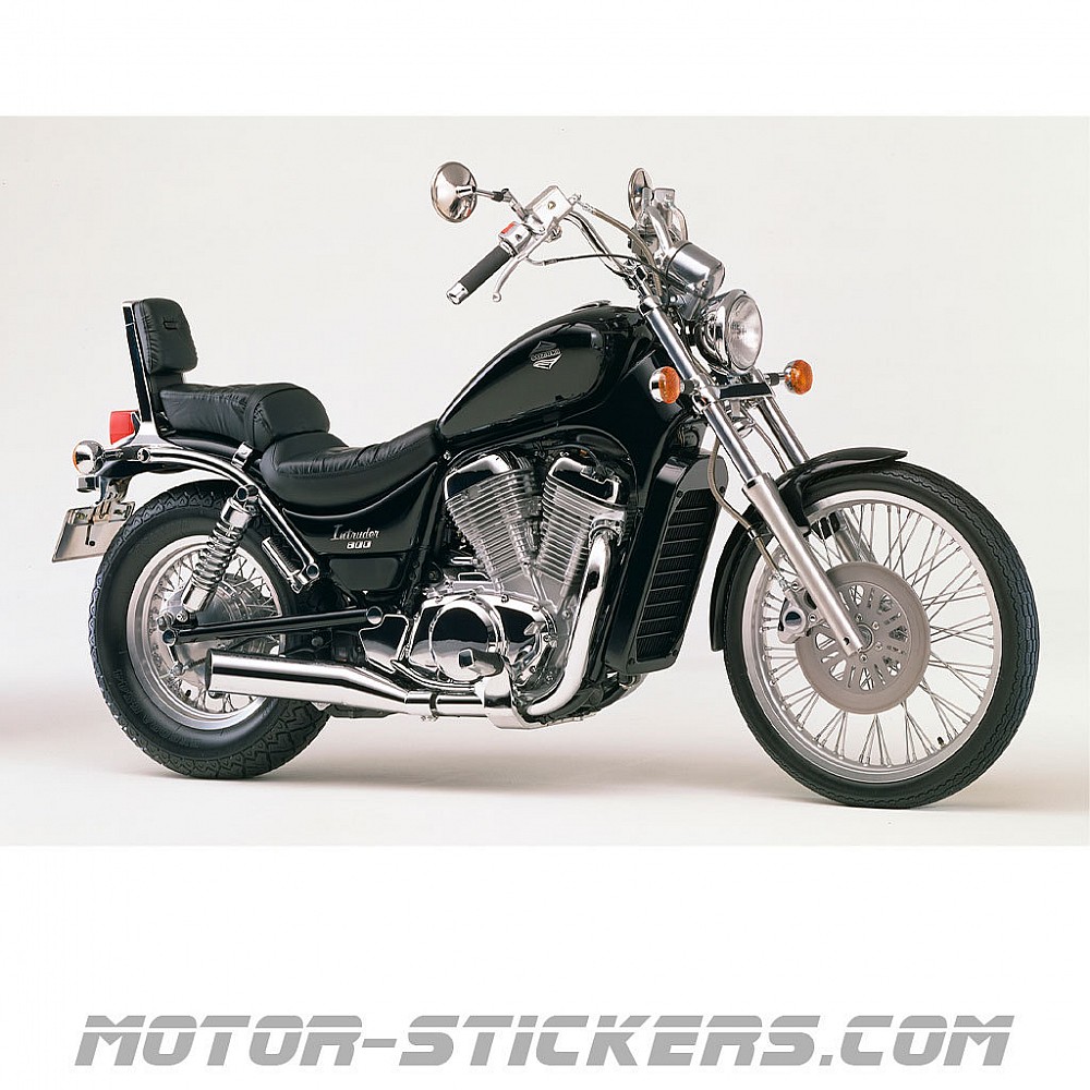 Suzuki VS800 Intruder 1994 decals
