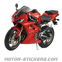 Triumph Daytona 675 06 07 Decals Triumph Daytona 675 06 07 Decals