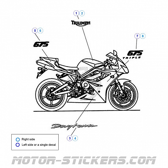 Triumph Daytona 675 2009