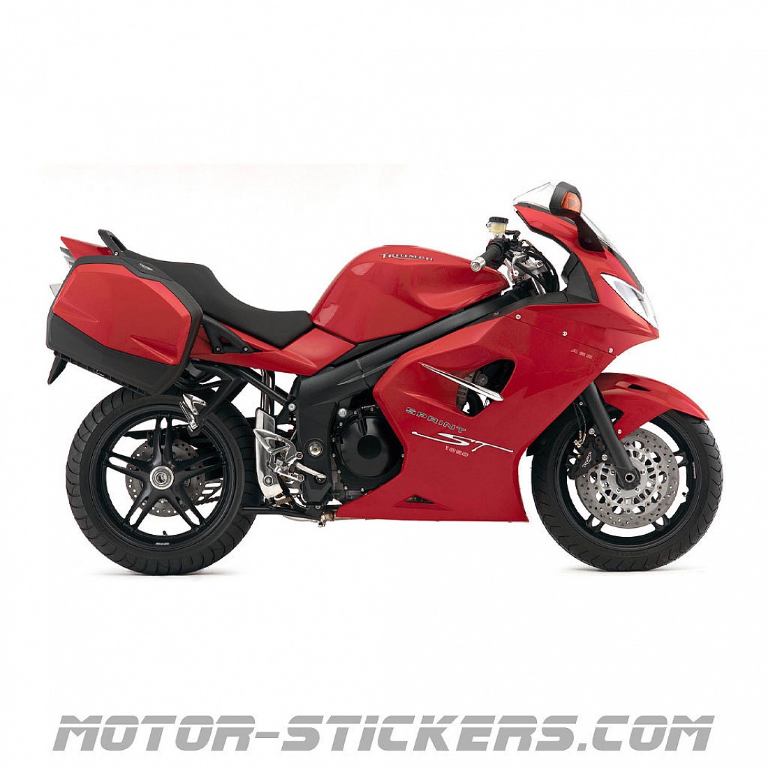 Triumph Sprint ST 1050 2009 decals