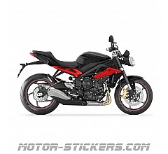 Jeu De 2 Goupilles De Plaquettes De Frein Avant En Titane Triumph Pour Street Triple 675 R (2013-2016) - Réf T2020326