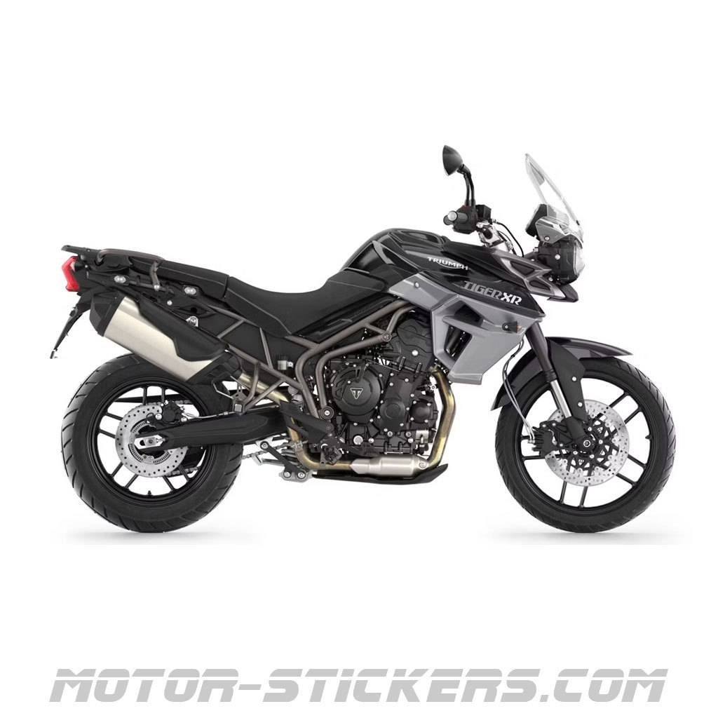 Triumph Tiger 800XR 2017 decals
