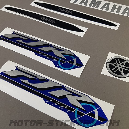 Caches Clignotants Arrière Gauche Et Droit Blancs Pour Yamaha FJR 1300 2001-2002
