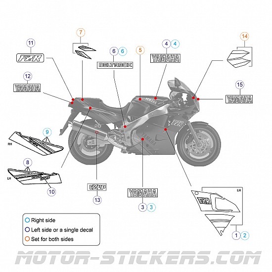 Yamaha FZR 1000 1990 Yamaha FZR 1000 1990