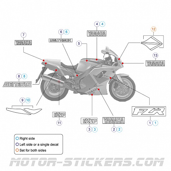 Yamaha FZR 1000 1991 Yamaha FZR 1000 1991