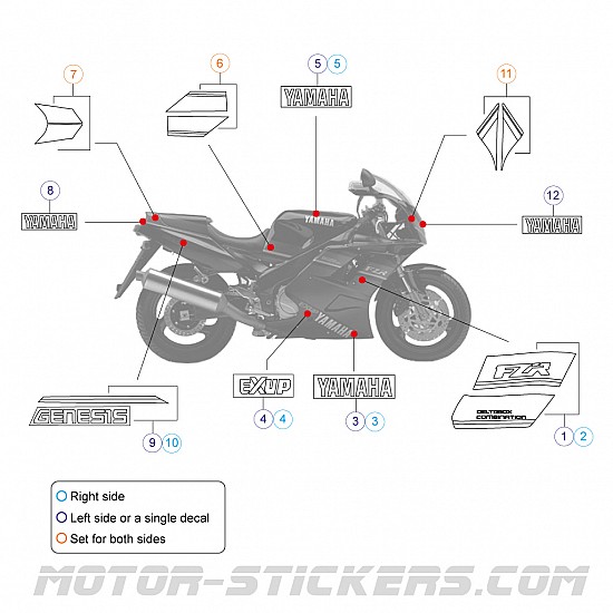 Yamaha FZR 1000 1992 Yamaha FZR 1000 1992