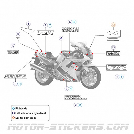 Yamaha FZR 1000 1992 Yamaha FZR 1000 1992